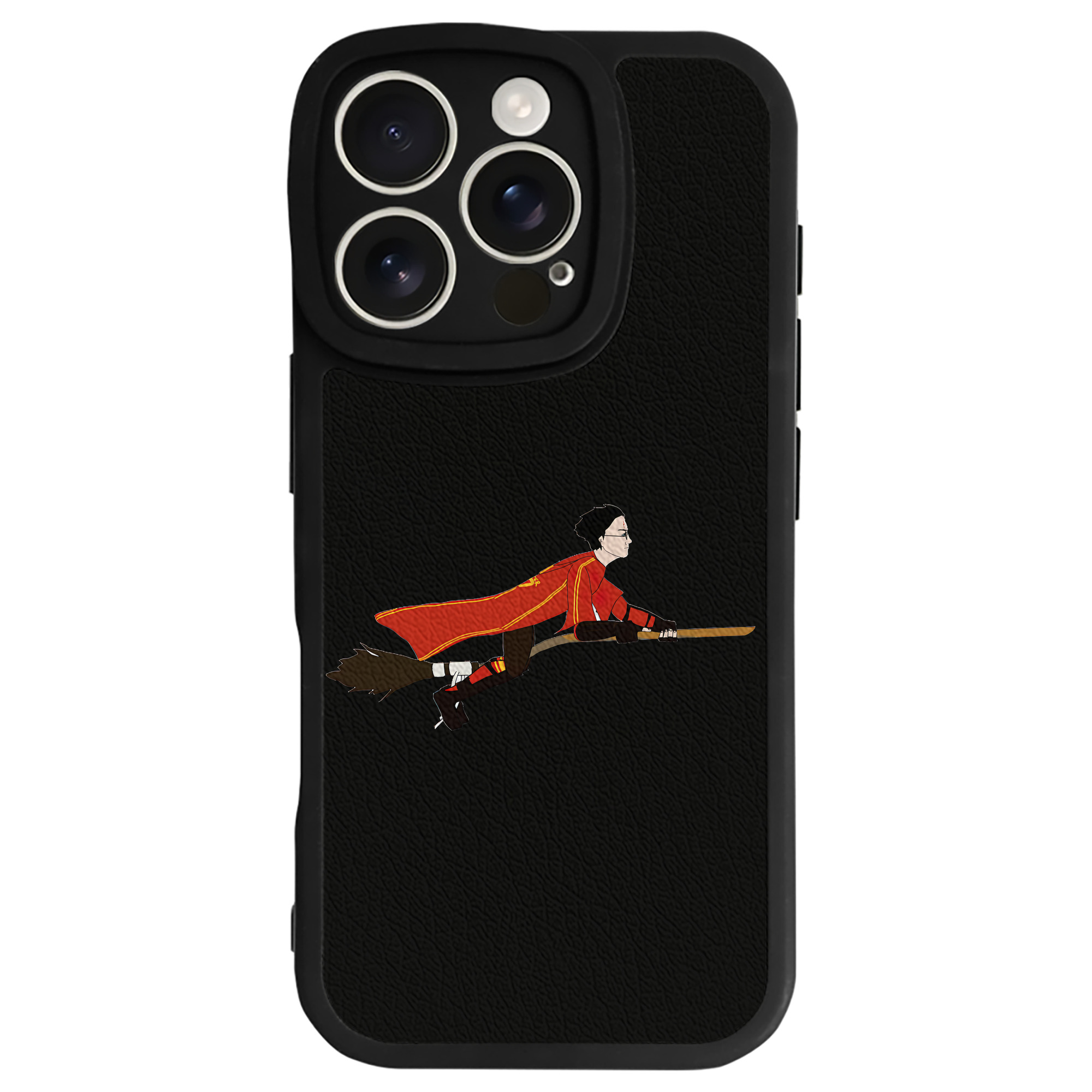 （画像用） Harry Potter ハリー・ポッターシリーズ 【iPhone 16シリーズ対応】シリコンスマホケース（レザー調） 材質：シリコン
